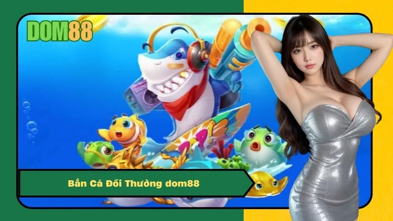 Bắn Cá Đổi Thưởng dom88 – Vua Săn Cá, Rinh Thưởng Liền Tay