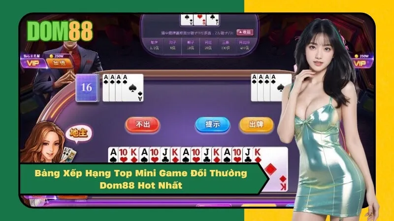 Bảng Xếp Hạng Top Mini Game Đổi Thưởng Dom88 Hot Nhất