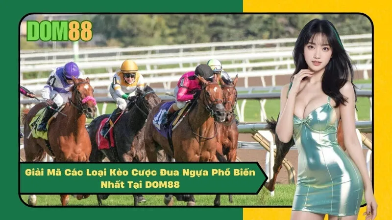 Giải Mã Các Loại Kèo Cược Đua Ngựa Phổ Biến Nhất Tại DOM88
