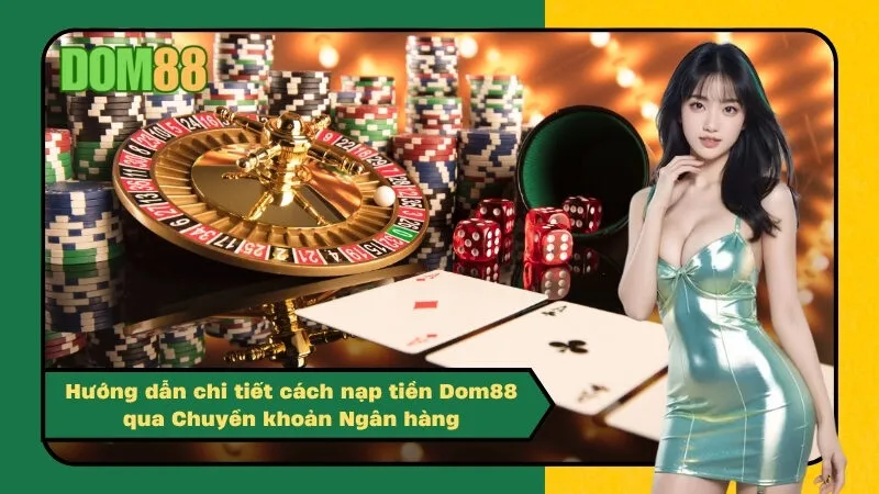 Hướng dẫn chi tiết cách nạp tiền Dom88 qua Chuyển khoản Ngân hàng