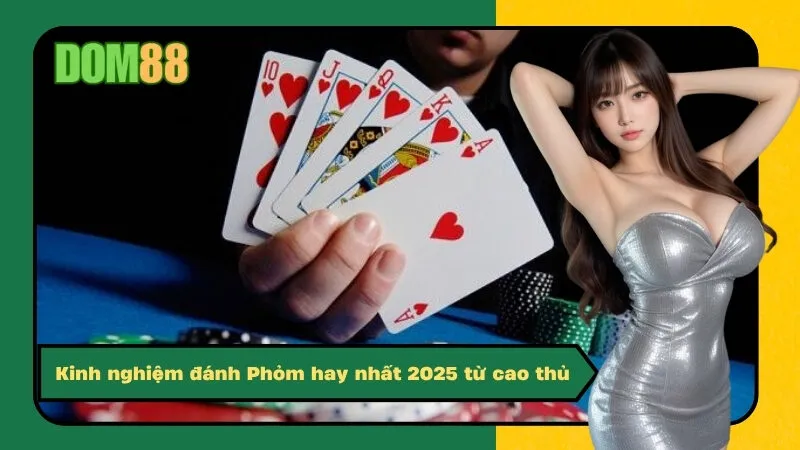 Kinh nghiệm đánh Phỏm hay nhất 2025 từ cao thủ