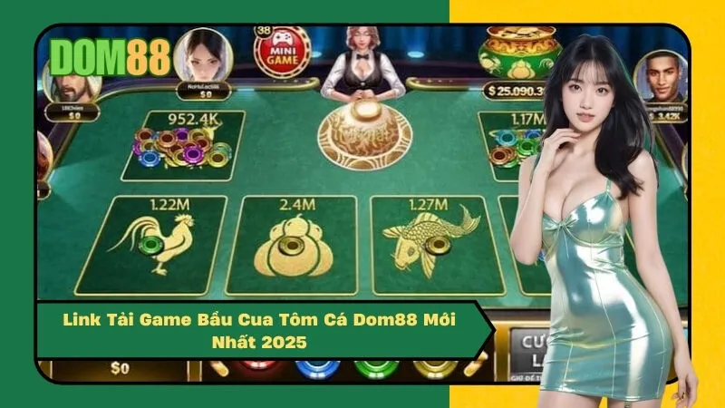 Link Tải Game Bầu Cua Tôm Cá Dom88 Mới Nhất 2025