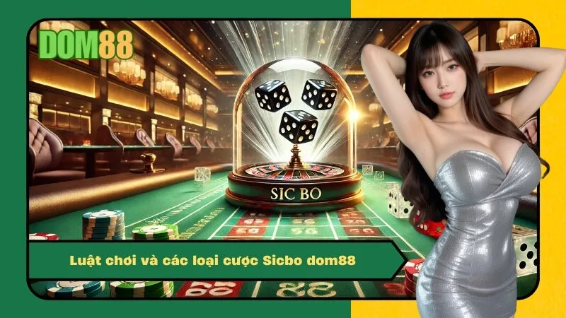 Luật chơi và các loại cược Sicbo dom88